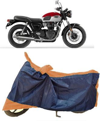 DIGGU Two Wheeler Cover for Triumph(Bonneville T100, Multicolor)