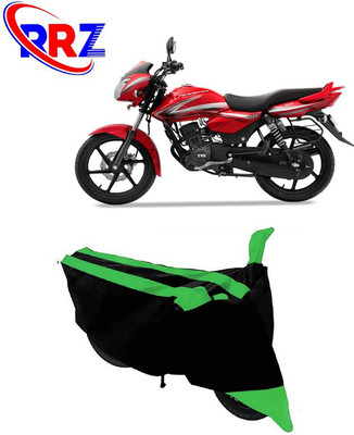 RRZ Waterproof Two Wheeler Cover for TVS(Pheonix, Black, Green)