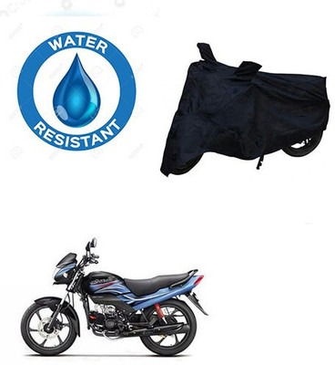MMSSTAR Waterproof Two Wheeler Cover for Honda(Passion Xpro, Black)