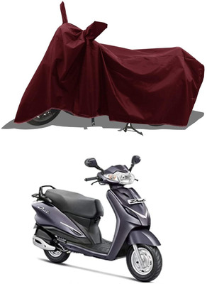 KEDIT Two Wheeler Cover for Hero(Duet, Maroon)