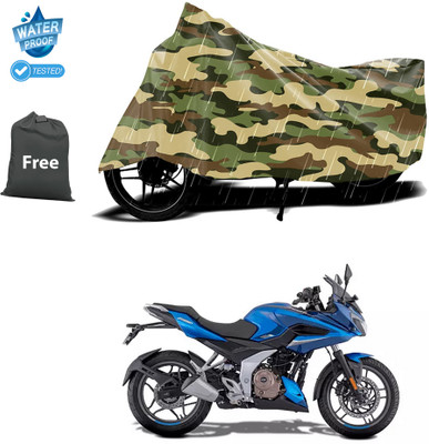 CODOKI Waterproof Two Wheeler Cover for Bajaj(Yellow)