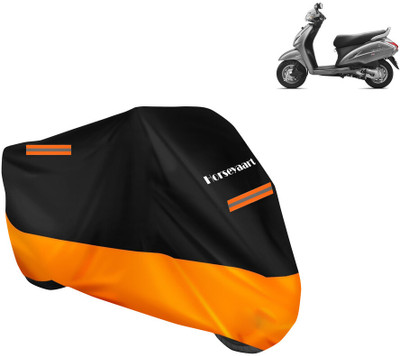 Horseyaart Waterproof Two Wheeler Cover for Honda(Activa 4G, Orange)