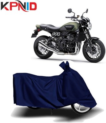 KPIND Waterproof Two Wheeler Cover for Kawasaki(Z900RS, Blue)