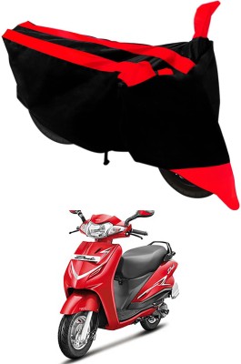 Furious3D Two Wheeler Cover for Hero(Duet 125CC, Red, Black)