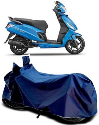 KEDIT Two Wheeler Cover for Hero(Maestro Edge 125, Blue)