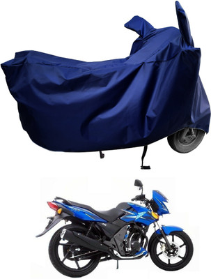 Amexride Two Wheeler Cover for TVS(Flame SR125, Blue)