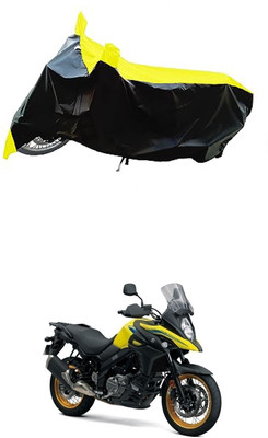VESMEI Two Wheeler Cover for Suzuki(V-Strom 650 XT, Yellow)