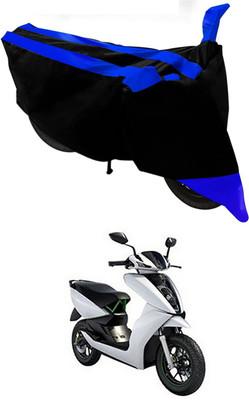MMSSTAR Waterproof Two Wheeler Cover for Ather(450, Blue, Black)