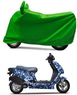 Furious3D Two Wheeler Cover for Hero(Electric AXLHE-20, Green)