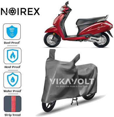 NOIREX Two Wheeler Cover for Honda(Activa 4G, Grey)