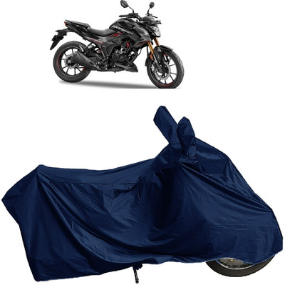 Mdstar Waterproof Two Wheeler Cover for Honda(Hornet 2.0, Blue)