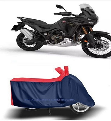 DeepShakshi AUTOMOTIVE Waterproof Two Wheeler Cover for Honda(CRF1000L Africa Twin, Blue)