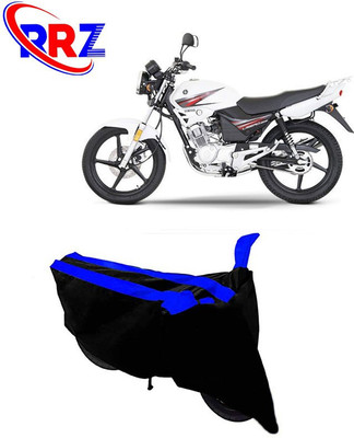 RRZ Waterproof Two Wheeler Cover for Yamaha(Libero G5, Black, Blue)