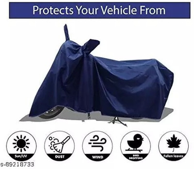 gurukul mart Waterproof Two Wheeler Cover for Hero Electric(400GT, Blue)
