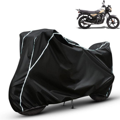 Amikan Waterproof Two Wheeler Cover for Bajaj(CT100, Black)