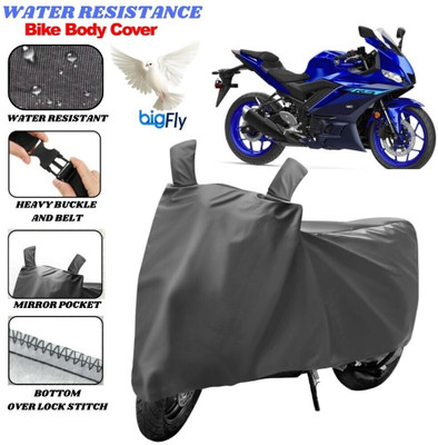 BigFly Two Wheeler Cover for Yamaha(YZF R3, Grey)