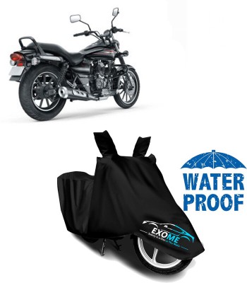 EXOME Waterproof Two Wheeler Cover for Bajaj(Avenger 220 Street, Black)