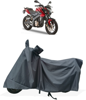 Tricway Two Wheeler Cover for Bajaj(Pulsar 180NS BS6, Grey)