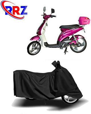 RRZ Waterproof Two Wheeler Cover for Avon(E Lite, Black)