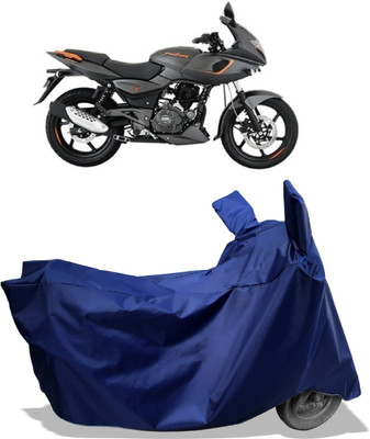 Amexride Two Wheeler Cover for Bajaj(Pulsar 180F BS6, Blue)