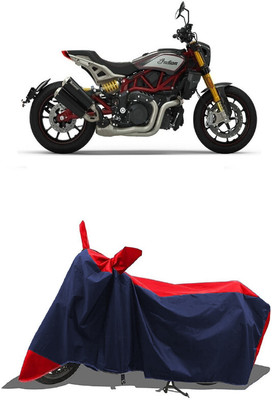 SUGASHRI Waterproof Two Wheeler Cover for Indian(FTR 1200, Red, Blue)