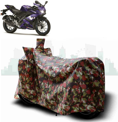 MMSSTAR Waterproof Two Wheeler Cover for Yamaha(R15 s, Multicolor)