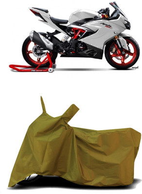 VESMEI Two Wheeler Cover for TVS(Apache RTR 310, Blue)