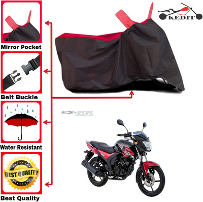 AASHTIK MART Two Wheeler Cover for Yamaha(SZ-RR, Red, Black)