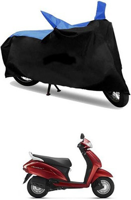 MMSSTAR Waterproof Two Wheeler Cover for Honda(Blue, Black)