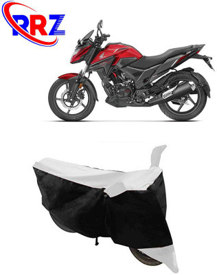 RRZ Waterproof Two Wheeler Cover for Honda(X-Blade, Black, White)