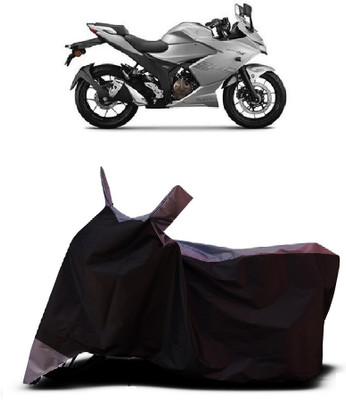 THE REAL ARV Waterproof Two Wheeler Cover for Suzuki(Gixxer SF 250, Grey)