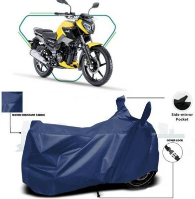 smwzxyu Waterproof Two Wheeler Cover for TVS(Raider, Blue)