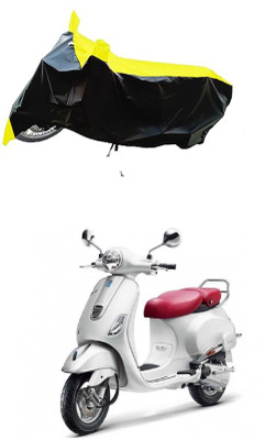 VESMEI Two Wheeler Cover for Vespa(Elegante, Yellow)