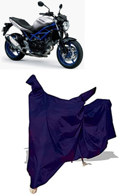 Amexride Two Wheeler Cover for Suzuki(SV 650 BS6, Blue)