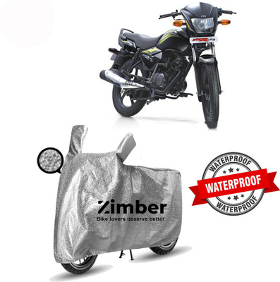 APNEK Two Wheeler Cover for TVS(Star City, Silver)