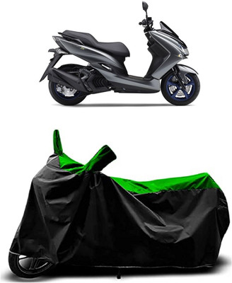 VESMEI Two Wheeler Cover for Yamaha(Majesty S 155 maxi BS6, Green)