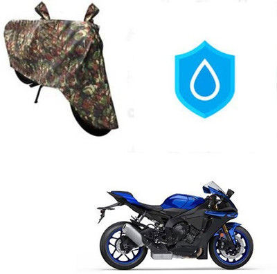 DeepShakshi AUTOMOTIVE Waterproof Two Wheeler Cover for Yamaha(YZF R1, Multicolor)