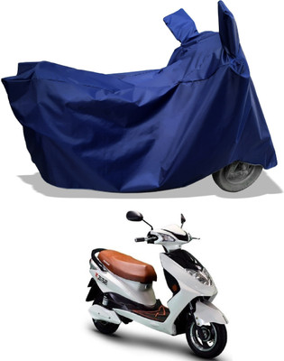 Amexride Two Wheeler Cover for Okinawa(Raise, Blue)