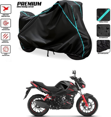 SThanaveX Waterproof Two Wheeler Cover for Hero(Motocorp Xtreme 160 R, Black)