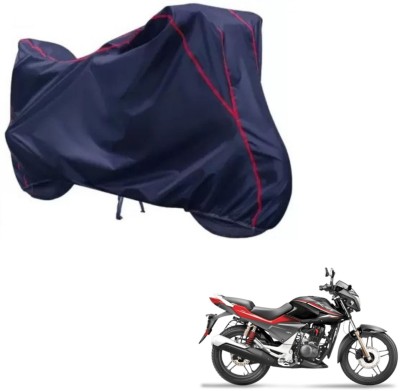 Car Life Two Wheeler Cover for Honda(CBZ, Blue, Red)