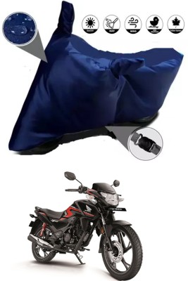 RONISH Waterproof Two Wheeler Cover for Honda(SP 125, Blue)