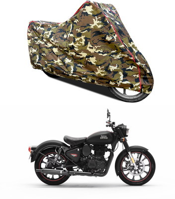 PAGORA Waterproof Two Wheeler Cover for Royal Enfield(Classic 350, Yellow)