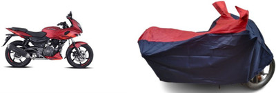 malti Two Wheeler Cover for Bajaj(Pulsar 220F, Red, Blue)