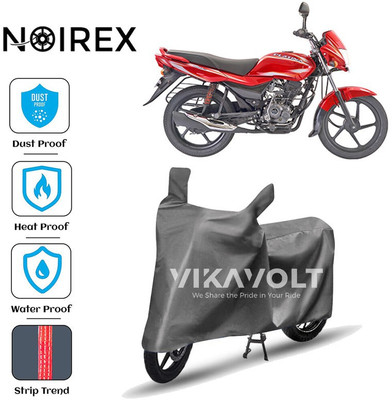 NOIREX Two Wheeler Cover for Bajaj(ComforTec, Grey)