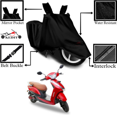 KEDIT Two Wheeler Cover for Universal For Bike(Magnus, Black)