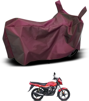 PAGORA Waterproof Two Wheeler Cover for Bajaj(Platina 110 H-Gear, Maroon)