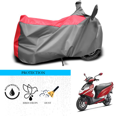 GOSHIV-car and bike accessories Waterproof Two Wheeler Cover for Hero(Dare, Grey, Red)