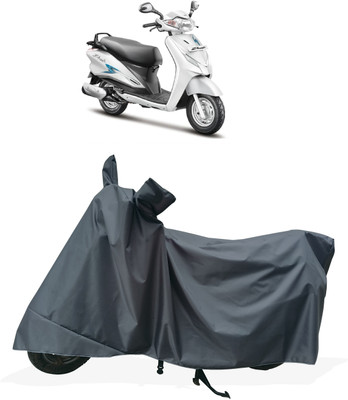 Tricway Two Wheeler Cover for Hero(Duet 125 CC BS6, Grey)