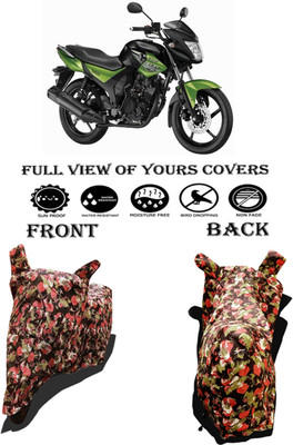 Amexride Two Wheeler Cover for Yamaha(SZ RR V2.0 BS6, Multicolor)