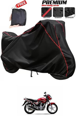 DeepShakshi AUTOMOTIVE Two Wheeler Cover for Yamaha(Libero, Black)